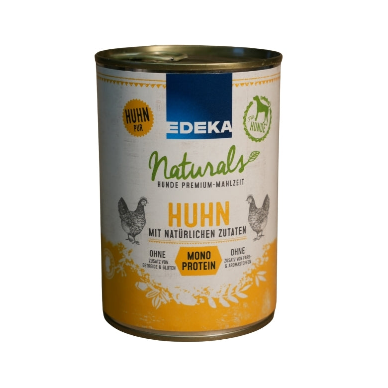 EDEKA Naturals Hunde Premium-Mahlzeit Huhn mit natrlichen zutaten (Mo   World for Animal