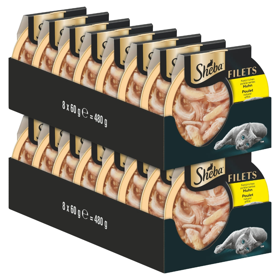 SHEBA® Filets Schale Huhn in Sauce 60g