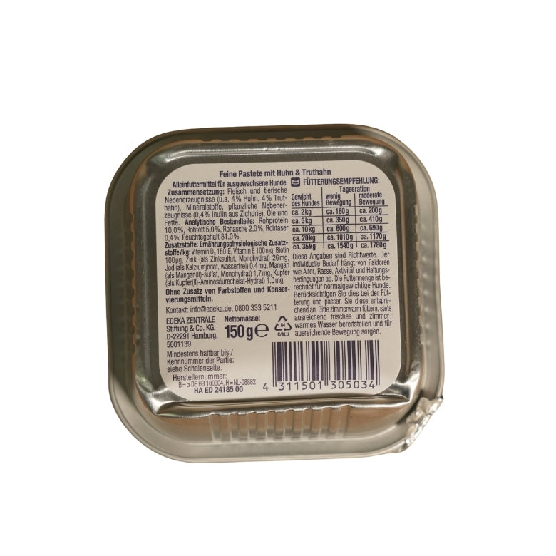 EDEKA Herzstücke Feine Pastete mit Huhn & Truthahn
