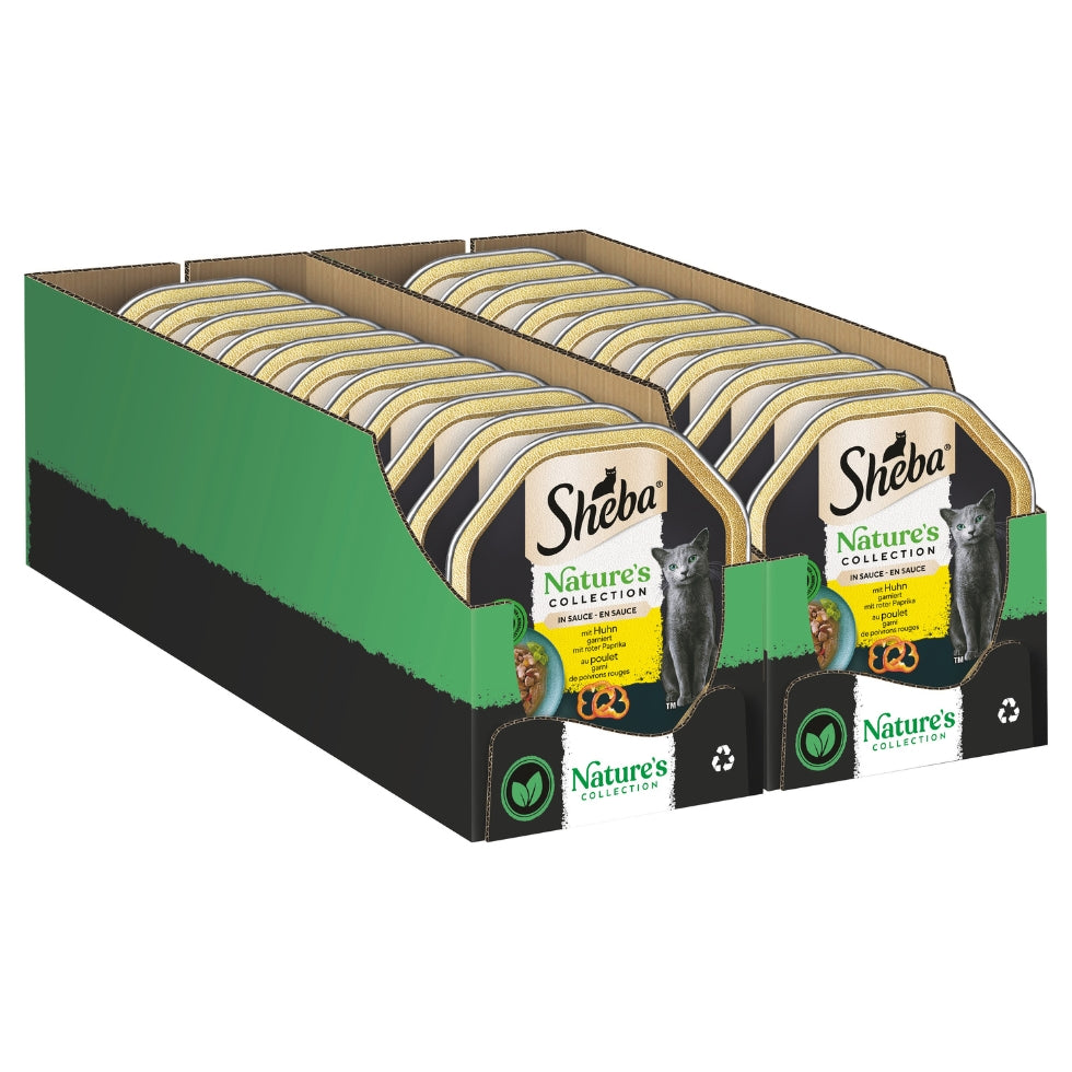 SHEBA® NATURE'S COLLECTION Schale Huhn in Sauce 85g