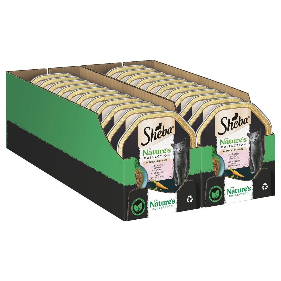 SHEBA® NATURE'S COLLECTION Schale Lachs in Sauce 85g