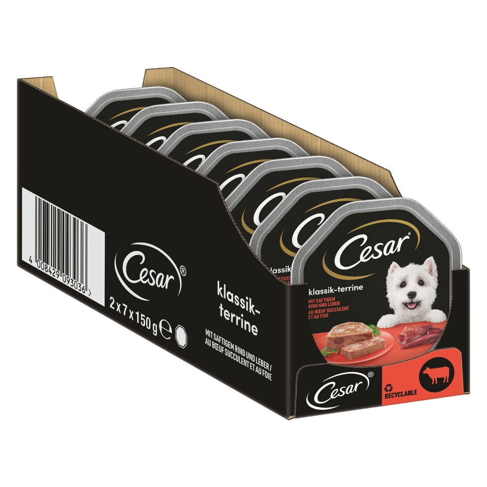 CESAR® Schale Klassik-Terrine Rind & Leber 150g