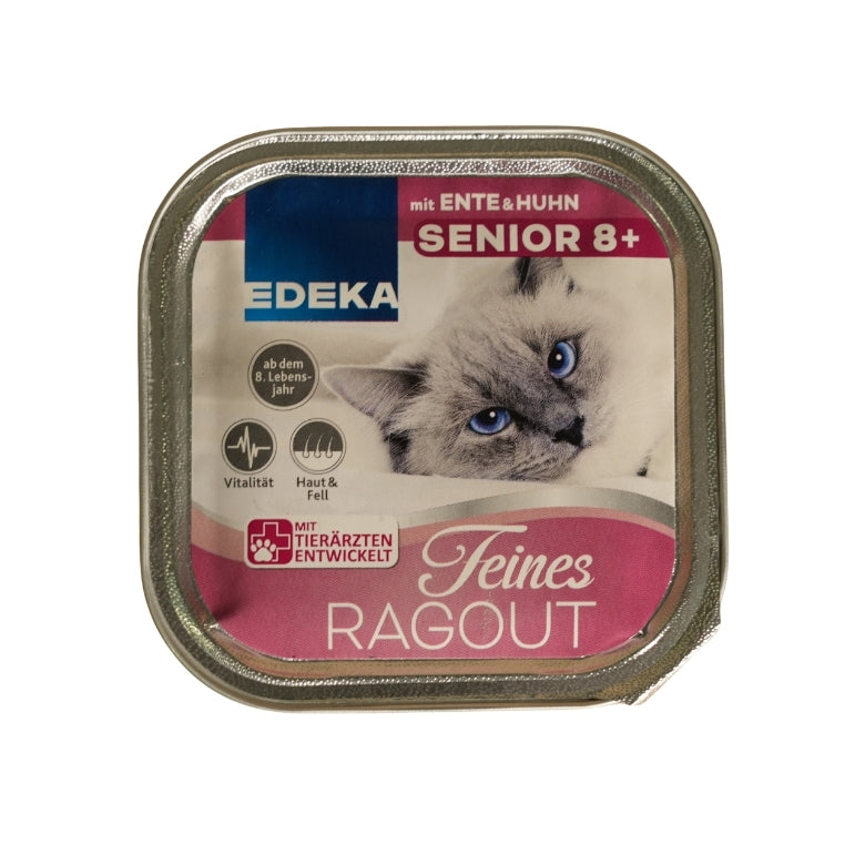 EDEKA Feines Ragout mit Ente & Huhn Senior 8+