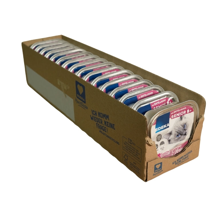 EDEKA Feines Ragout mit Ente & Huhn Senior 8+