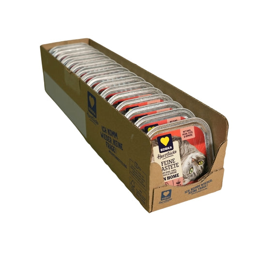 EDEKA Herzstücke Feine Pastete mit Rind, Huhn, Pute & Gemüse In Home