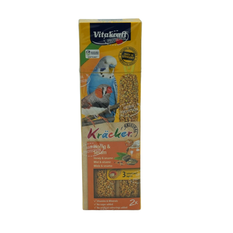 Vitakraft Kräcker Sittich Honig & Sesam 2er 60g