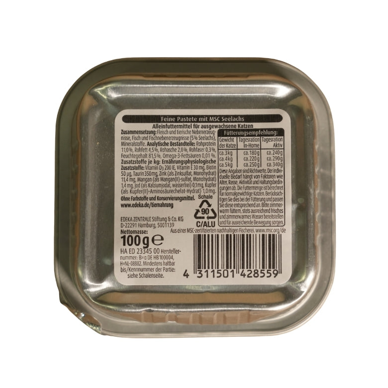 EDEKA Feine Pastete mit MSC Seelachs