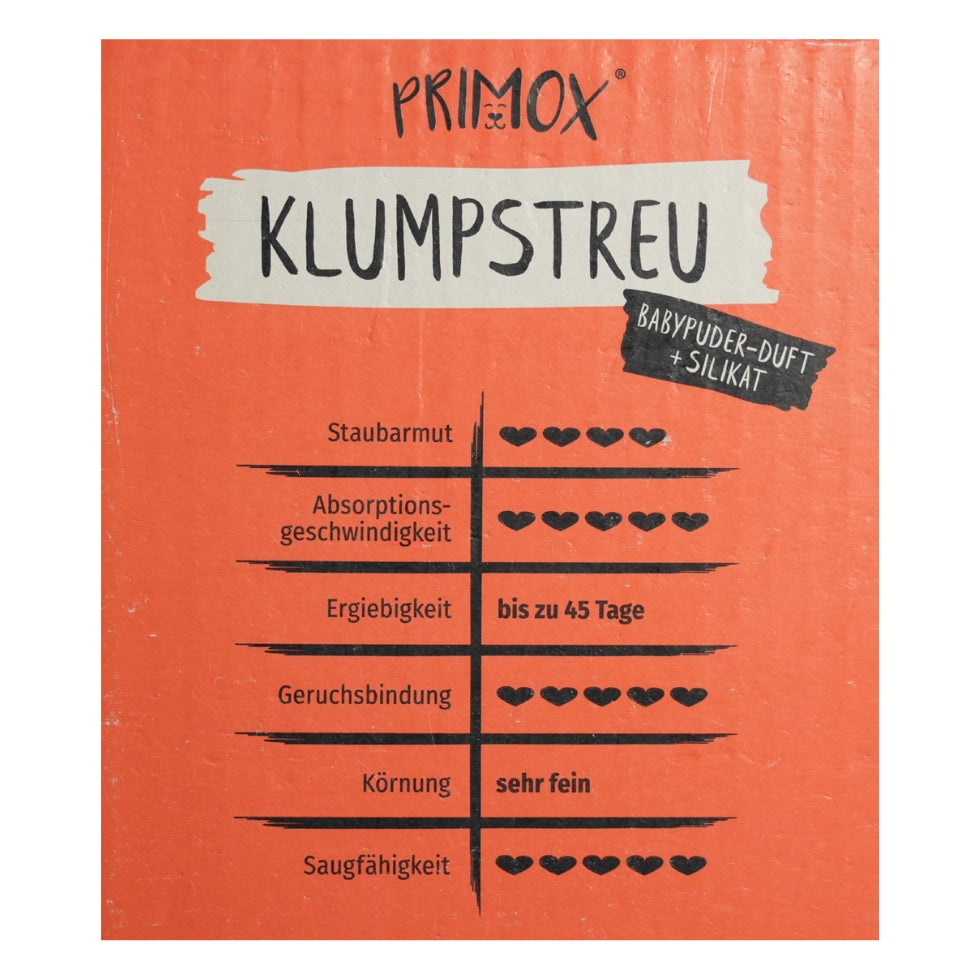 PRIMOX KLUMPSTEU BABYPUDER-DUFT 8KG