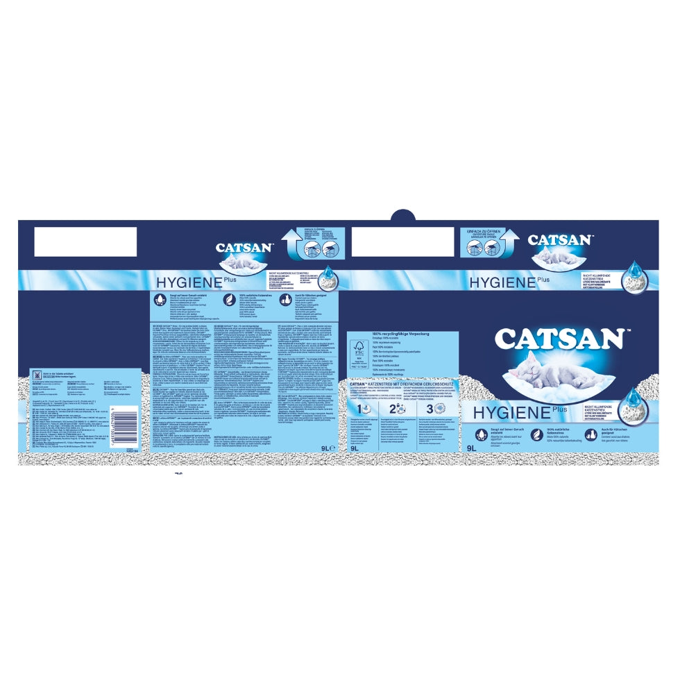 CATSAN™ Hygiene Katzenstreu 9l