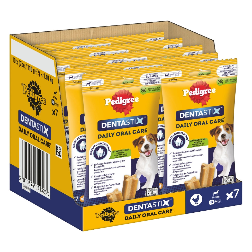 PEDIGREE® DENTASTIX™ Daily Oral Care für kleine Hunde 7 Stück