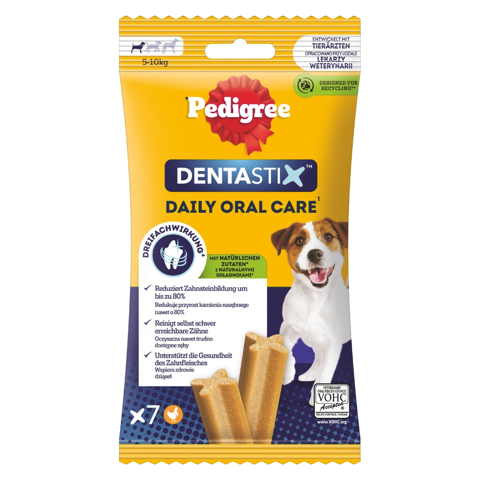 PEDIGREE® DENTASTIX™ Daily Oral Care für kleine Hunde 7 Stück