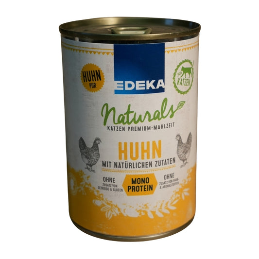 EDEKA Naturals Katzen Premium-Mahlzeit Huhn mit natürlichen zutaten (Mono Protein)