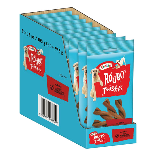 FROLIC™ RODEO™ TWISTOS™ Rind 6 Stück