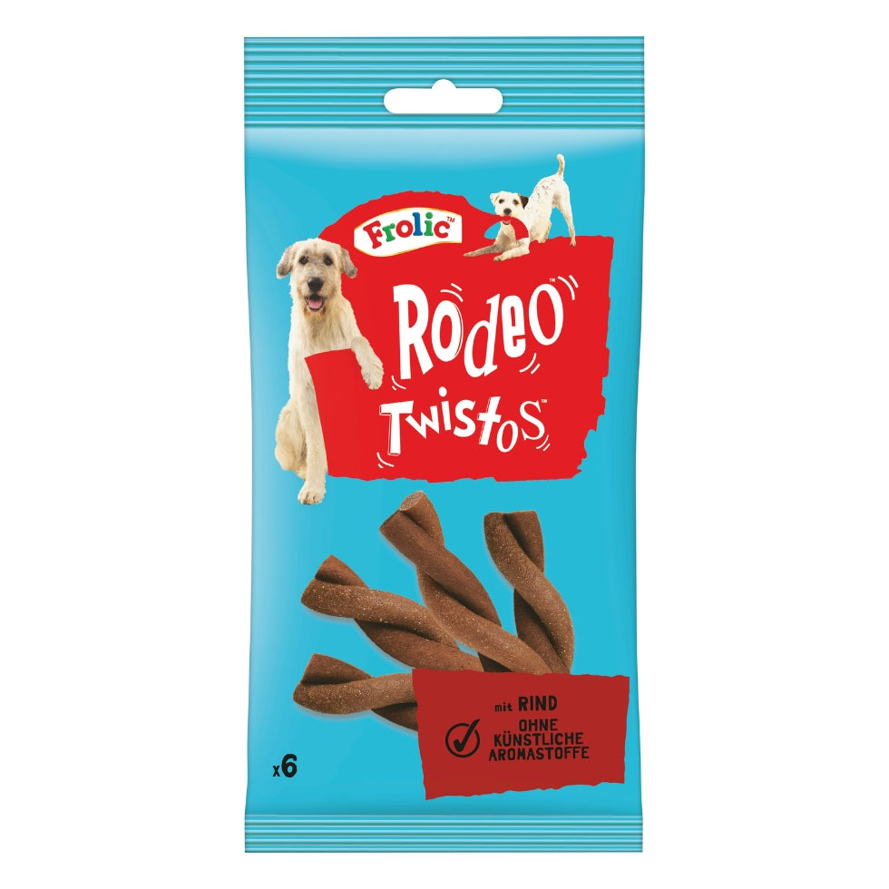 FROLIC™ RODEO™ TWISTOS™ Rind 6 Stück