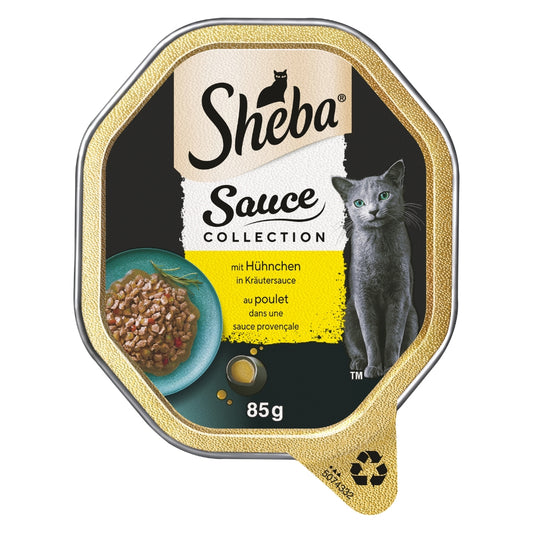 SHEBA® Schale Sauce Collection mit Hühnchen in Kräutersauce 85g