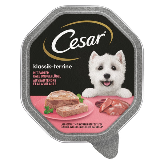 CESAR® Schale Klassik-Terrine Kalb & Geflügel 150g