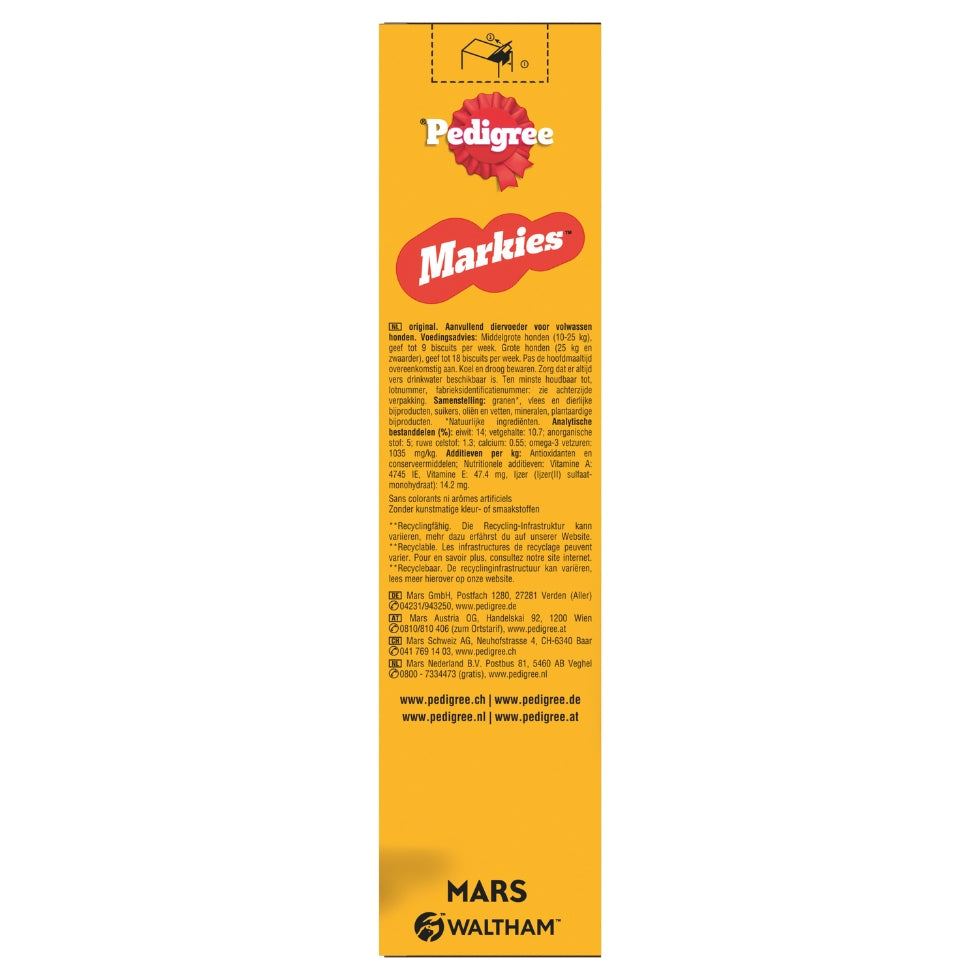 PEDIGREE® MARKIES™ Original Karton 500g