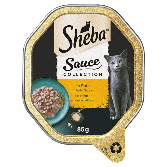 SHEBA® Schale Sauce Collection mit Pute in heller Sauce 85g