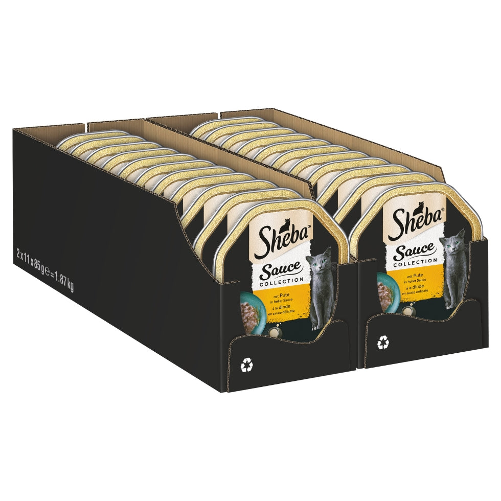 SHEBA® Schale Sauce Collection mit Pute in heller Sauce 85g