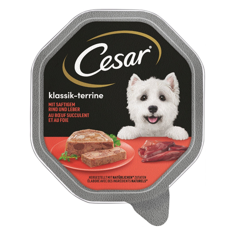 CESAR® Schale Klassik-Terrine Rind & Leber 150g