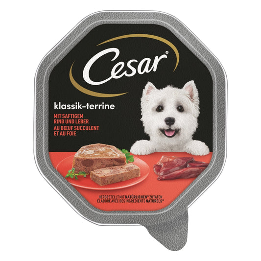 CESAR® Schale Klassik-Terrine Rind & Leber 150g
