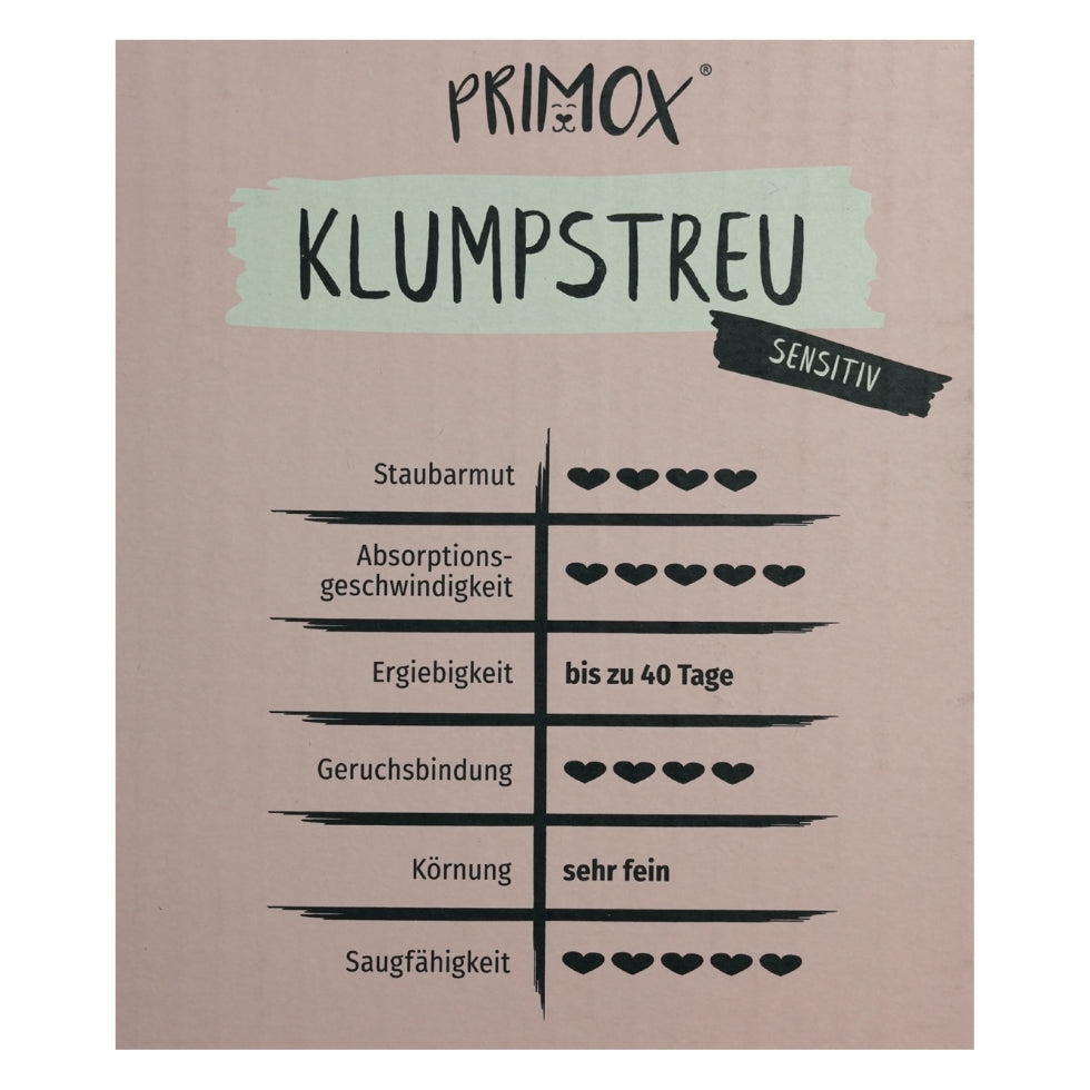 PRIMOX KLUMPSTREU SENSITIV 8KG